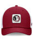 ფოტო #3 პროდუქტის Men's Garnet/White Florida State Seminoles Legacy Rise Mascot Trucker Adjustable