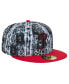 Men's Black Philadelphia Phillies Sands 59FIFTY Fitted Hat Черный, 7 1/8 - фото #3