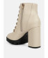 Фото #2 товара Women's Hamilton's lace up block heel boots