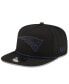 Men's Black New England Patriots Captain Snapback Hat