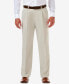 ფოტო #1 პროდუქტის Men's Cool 18 PRO Classic-Fit Expandable Waist Pleated Stretch Dress Pants