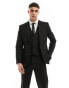 ASOS DESIGN slim suit jacket in black Черный, Chest 40 Regular - фото #3