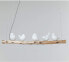 Фото #12 товара Kare Design Table Lamp Animal Birds White Table Lamp Porcelain Shade Concrete Base Brass Pole 52 x 35 x 25 cm (H x W x D)