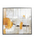 Фото #1 товара Canvas Abstract Framed Wall Art with Black Frame, 48" x 2" x 36"