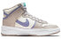 Фото #3 товара Nike Dunk High Up 耐磨防滑 高帮 板鞋 女款 灰紫色 / Кроссовки Nike Dunk High Up DH3718-101