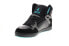 Фото #7 товара Мужские кроссовки DVS Honcho черно-угольно-бирюзовые из замши, вдохновленные скейтбордингом