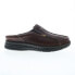 Drew Jackson 47713-93 Mens Brown Wide Loafers & Slip Ons Casual Shoes