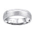 Wedding silver ring Amora for men and women QRALP130M
