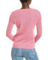 Фото #2 товара Sofiacashmere Pointelle Scoop Neck Cashmere Sweater Women's