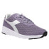 Фото #2 товара Diadora Evo Run Dd Lace Up Womens Grey Sneakers Athletic Shoes 173987-55176
