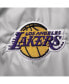 Women's Gray Los Angeles Lakers Flashback Full-Zip Jacket