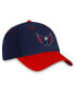 Фото #3 товара Men's Navy, Red Washington Capitals Authentic Pro Rink Two-Tone Flex Hat