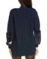 Фото #2 товара Stella Mccartney Texture Mix Wool Cardigan Women's