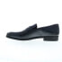 Фото #5 товара Bruno Magli Nolan MB4NOLN0 Mens Blue Leather Loafers & Slip Ons Penny Shoes