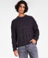 Фото #4 товара Men's Cable-Knit Crewneck Sweater, Created for Macy's