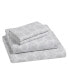 Фото #1 товара Home Snowflake 100% Cotton Flannel 4-Pc. Sheet Set, Queen