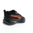 Фото #16 товара Puma Playmaker Pro Laser 37832301 Mens Black Mesh Athletic Basketball Shoes