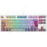 Фото #2 товара Ducky One 3 Mist Grey TKL Gaming Tastatur, RGB LED - MX-Red