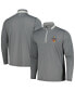 Men's Gray Arnold Palmer Invitational Lightweight Quarter-Zip Jacket