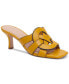 ფოტო #2 პროდუქტის Tillie "C" Emblem Kitten Heel Dress Sandals