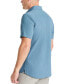 Men's Slim Fit Short-Sleeve Mixed Media Sport Shirt