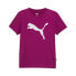 Фото #1 товара Puma Essentials Cat Logo Crew Neck Short Sleeve T-Shirt Womens Pink Casual Tops