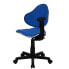 Фото #2 товара Blue Fabric Ergonomic Swivel Task Chair