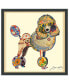 Фото #1 товара 'Poodle' Dimensional Collage Wall Art - 25'' x 25''
