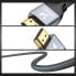 Kabel przewód HDMI 2.1 8K 60 Hz 48 Gbps 4K 120 Hz 2K 144 Hz 3 m srebrny