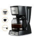 Фото #1 товара Coffee Maker with Nylon Coffee Filter, Digital 12 Cup Coffee Maker with Glass Pot and Handle, Programmable Coffee Maker with LCD Display