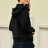 FILA 海鸥图案运动针织连帽夹克外套 女款 黑色 / Куртка FILA Featured Jacket F11W018505F-BK