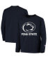 ფოტო #2 პროდუქტის Big Boys Navy Penn State Nittany Lions Lockup Long Sleeve T-shirt