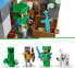 Фото #4 товара LEGO Minecraft Frozen Peaks Set with Steve, Creeper and Goat Figures, Icy Biome and Cave Video Game Toy with Accessories 21243