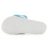 Фото #5 товара Puma Leadcat 2.0 Ylm Fluff Tie Dye Slide Womens Blue, White Casual Sandals 3853