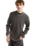 Фото #1 товара COLLUSION acid wash jumper in stone