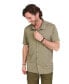 Men's All Day Short Sleeve Button Up Shirt four leaf clover heather, Средний - фото #1