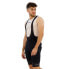 SANTINI Noir Git Padding bib shorts