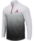 Men's Gray Alabama Crimson Tide Magic Team Logo Quarter-Zip Jacket