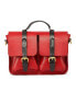 ფოტო #3 პროდუქტის Women's Genuine Leather Speedwell Satchel