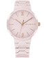 ფოტო #1 პროდუქტის Women's Blush Ceramic Bracelet Watch 36mm