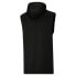 Puma Train Tech Knit Sleeveless Pullover Hoodie Mens Black Casual Outerwear 5201