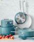 Фото #2 товара Nova 10-Pc. Ceramic Nonstick Cookware Set