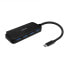 Фото #1 товара USB-разветвитель Aisens A109-0715 Чёрный (1 штук)