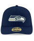 ფოტო #2 პროდუქტის Seattle Seahawks Team Basic Low Profile 59FIFTY Fitted Cap