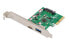 Фото #2 товара DIGITUS PCIe card, USB Type-C + USB-A
