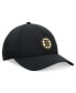 Men's Black Boston Bruins Front Office Ripstop Adjustable Hat