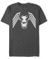 Фото #2 товара Marvel Men's Venom Symbol Big Face, Short Sleeve T-Shirt