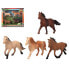 Фото #1 товара ATOSA Set Animals Wild Horses 4 Units Figure