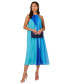 Фото #1 товара Women's Colorblocked Halter Dress