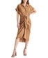 ფოტო #1 პროდუქტის Women's Tori Tie-Waist Short-Sleeve Shirtdress